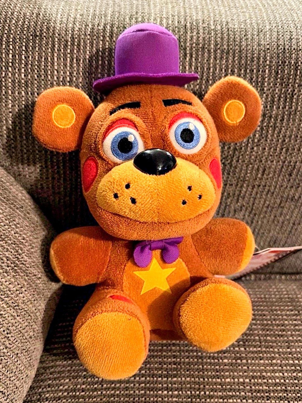 Funko Five Nights at Freddy's Freddy Fazbear Plush NWT Brown & Purple